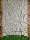 Handloom Khadi Cotton Salwar Kameez Dupatta Set-Brown & Beige