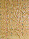 Banarasee Salwar Kameez Glossy Semi Silk Fabric-Beige & Red