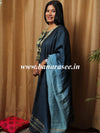 Banarasee Modal Kurta Pants With Viscose Dupatta Suit Set-Blue