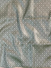 Banarasee Handwoven Salwar Kameez Cotton Silk Resham & Zari Buta Woven Fabric-Olive Green