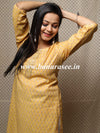 Banarasee Cotton Flex Printed Kurta-Yellow