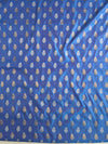 Banarasee Cotton Silk Salwar Kameez Fabric & Dupatta-Pink & Blue
