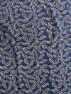 Handloom Mul Cotton Block Print Suit Set-Red & Blue