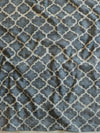Handloom Mul Cotton Block Print Suit Set-Grey