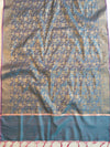 Banarasee Cotton Silk Salwar Kameez Fabric & Dupatta-Green