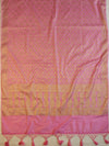 Banarasee Cotton Silk Zari Woven Salwar Kameez Dupatta Set-Pink