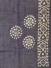 Pure Handloom Khadi Cotton Hand-Dyed Batik Pattern Salwar Kameez Dupatta Set-Yellow