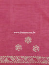 Pure Handloom Khadi Cotton Hand-Dyed Batik Pattern Salwar Kameez Dupatta Set-Maroon
