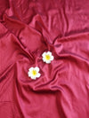 Banarasee Salwar Kameez Glossy Semi Silk Fabric With Gotapatti Dupatta-Maroon
