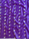 Banarasee Pure Chanderi Silk Zari Buti Salwar Kameez Set-Violet
