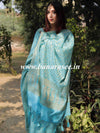 Banarasee Cotton Silk Zari Woven Salwar Kameez Dupatta Set-Blue