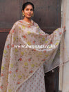 Banarasee Tissue Silk Salwar Kameez Fabric With Digital Print Duaptta-Beige