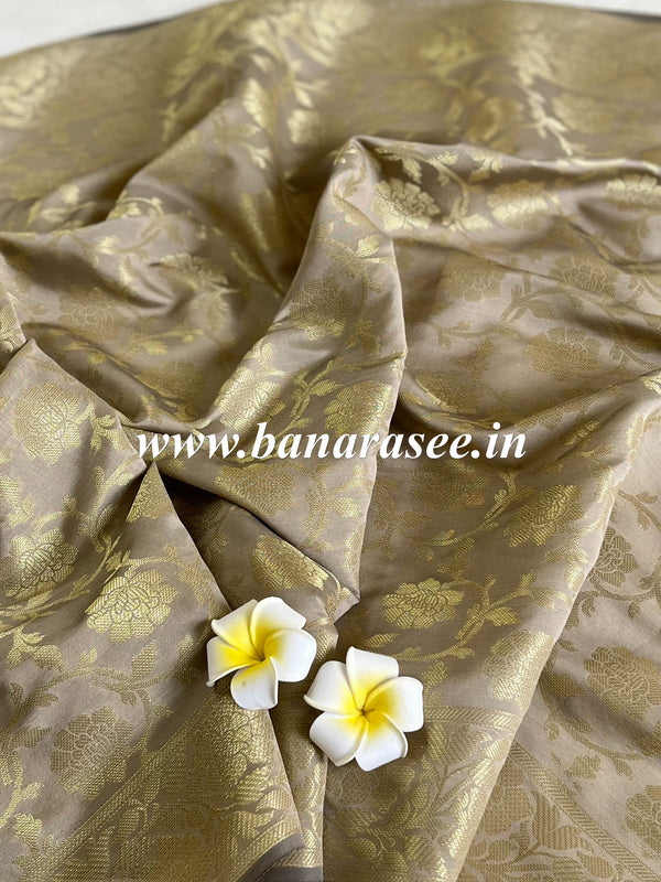 Banarasee Art Silk Jaal Design Dupatta-Grey