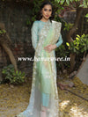 Banarasee Hand-embroidered Gota Patti Work Organza Dupatta-Multicolor