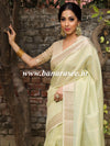 Banarasee Tissue Saree-Green