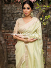 Banarasee Tissue Saree-Green