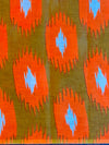 Handloom Mul Cotton Hand-block Print Saree-Grey