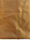Banarasee Semi-Silk Salwar Kameez Fabric With Resham Design-Gold