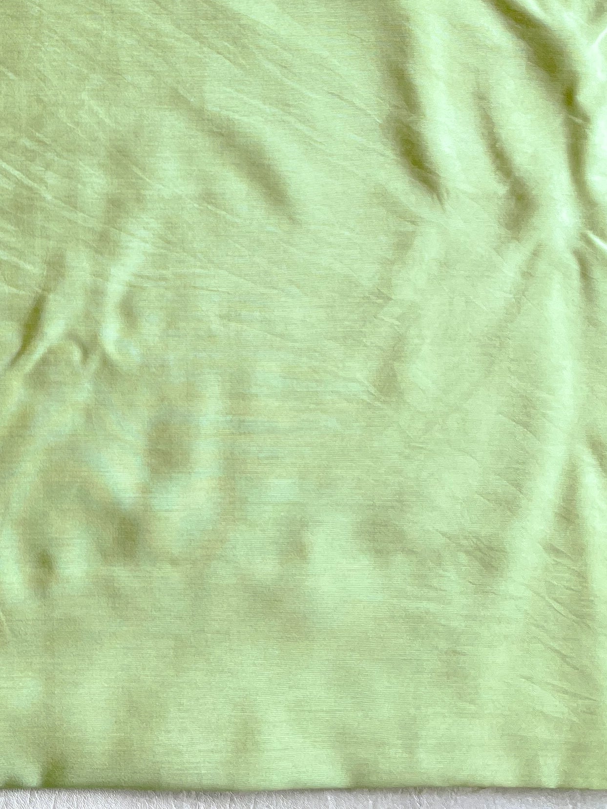 Banarasee Embroidered Linen Tissue Salwar Kameez With Dupatta-Pastel Green