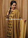 Banarasee Modal Kurta Pants With Viscose Dupatta Suit Set-Yellow