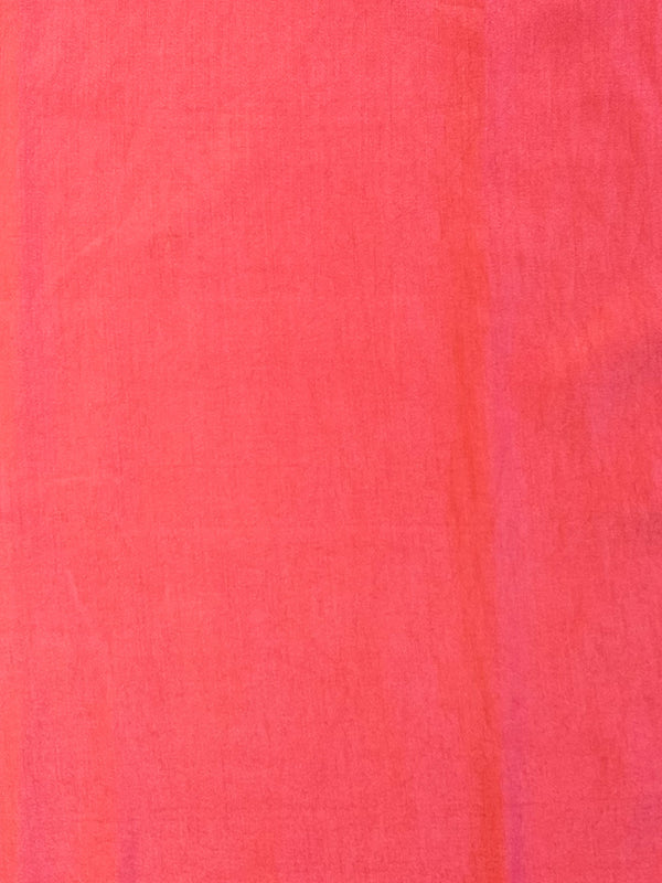 Banarasee Brocade Salwar Kameez Fabric With Embroidered Organza Dupatta-Peach